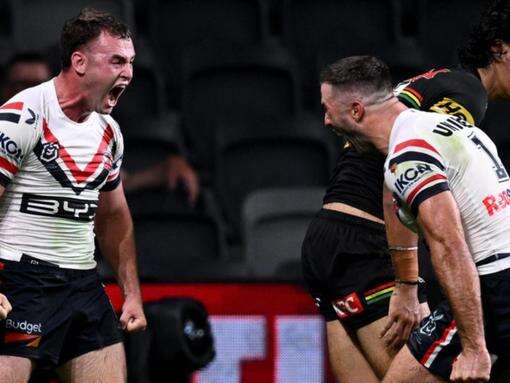 Roosters stun Panthers in monster NRL upset