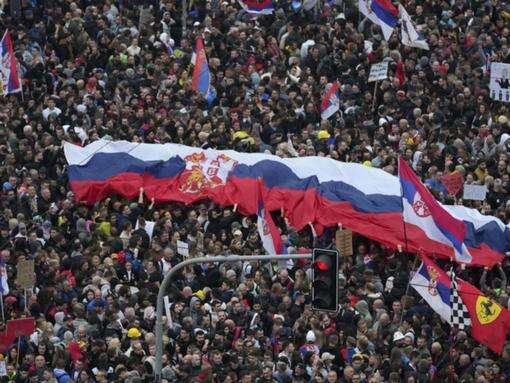 Serbia denies illegal sonic weapon attack on protesters