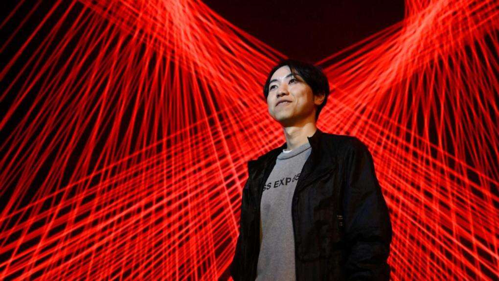 Laser beams focus on future of arts festival Rising