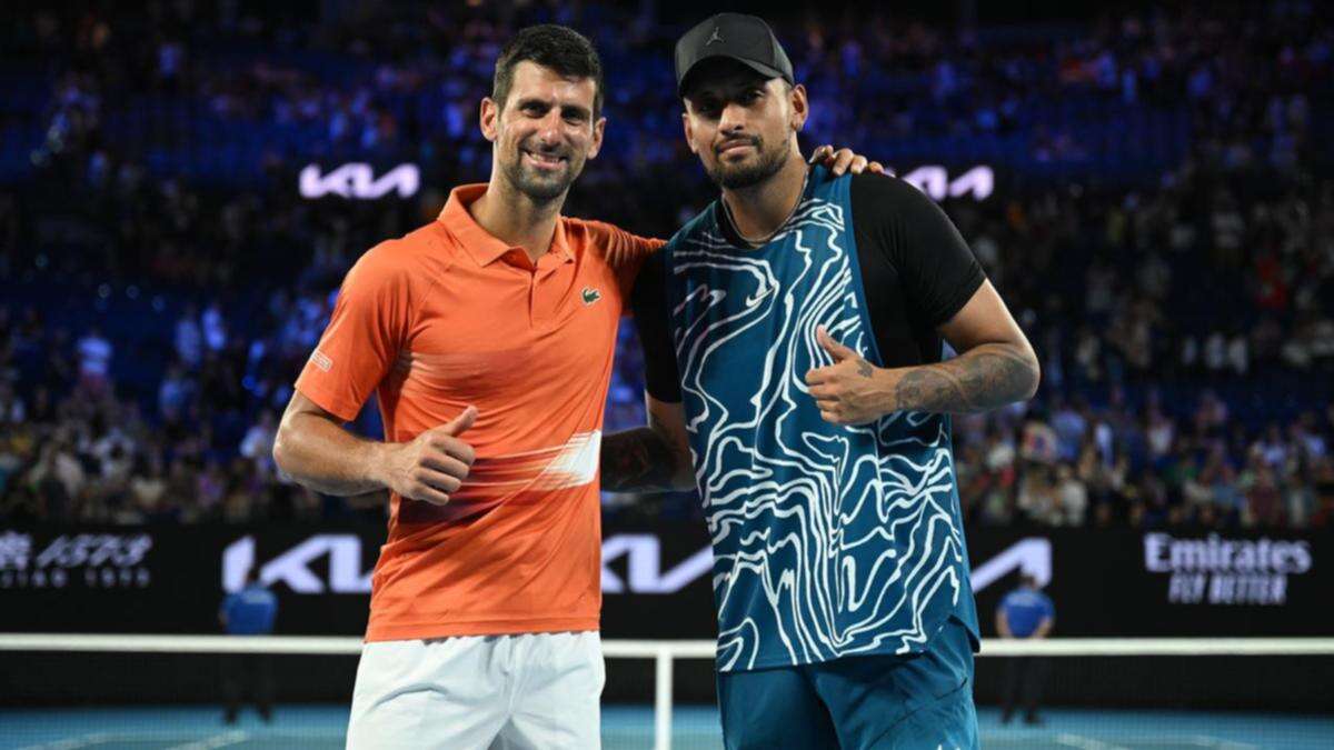 'I can help him': Kyrgios to give Djokovic doubles fun