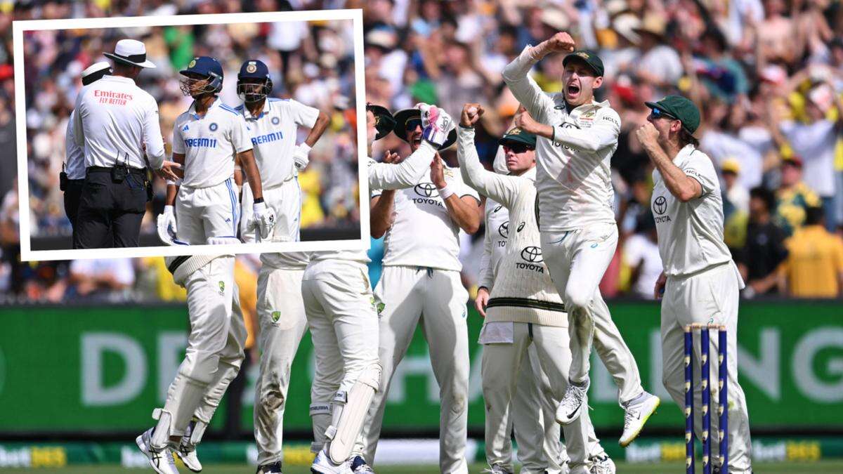 Controversy as Aussies claim crucial wicket amid DRS farce