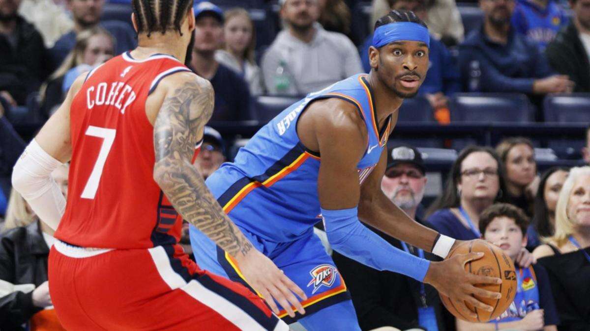 SGA leads OKC to eighth NBA win on the bounce