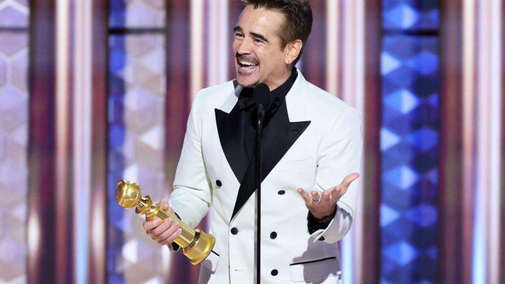 Golden Globe Awards: Colin Farrell makes prosthetics vow