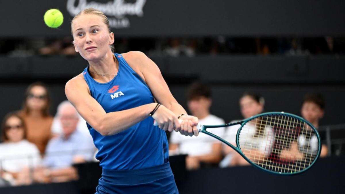 Russian qualifier carves path to Brisbane final