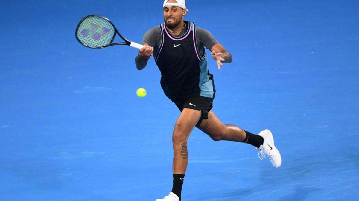 Sore Kyrgios accepts new reality in comeback experiment