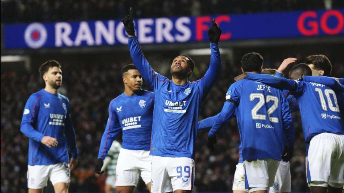 Rangers record rare Old Firm derby success over Celtic