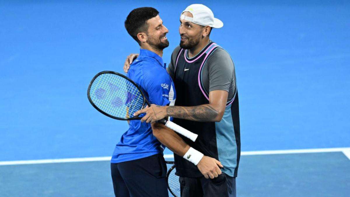 He can beat anyone: Djokovic's big call on Kyrgios