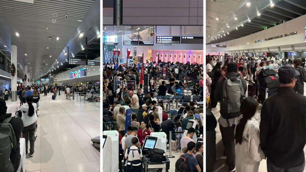 Perth Airport thrown into chaos as malfunction causes delay