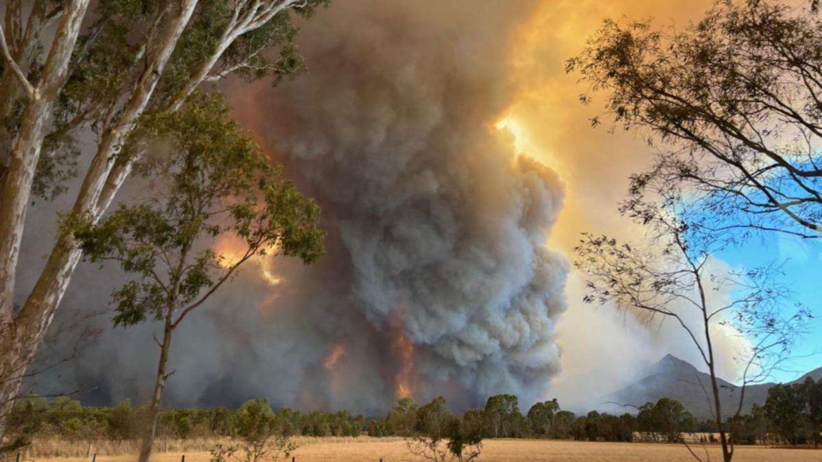 Fire risk escalating as 'sticky' heatwave sets in