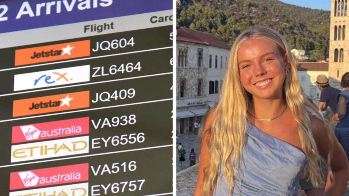 Teen reveals horror flight ordeal