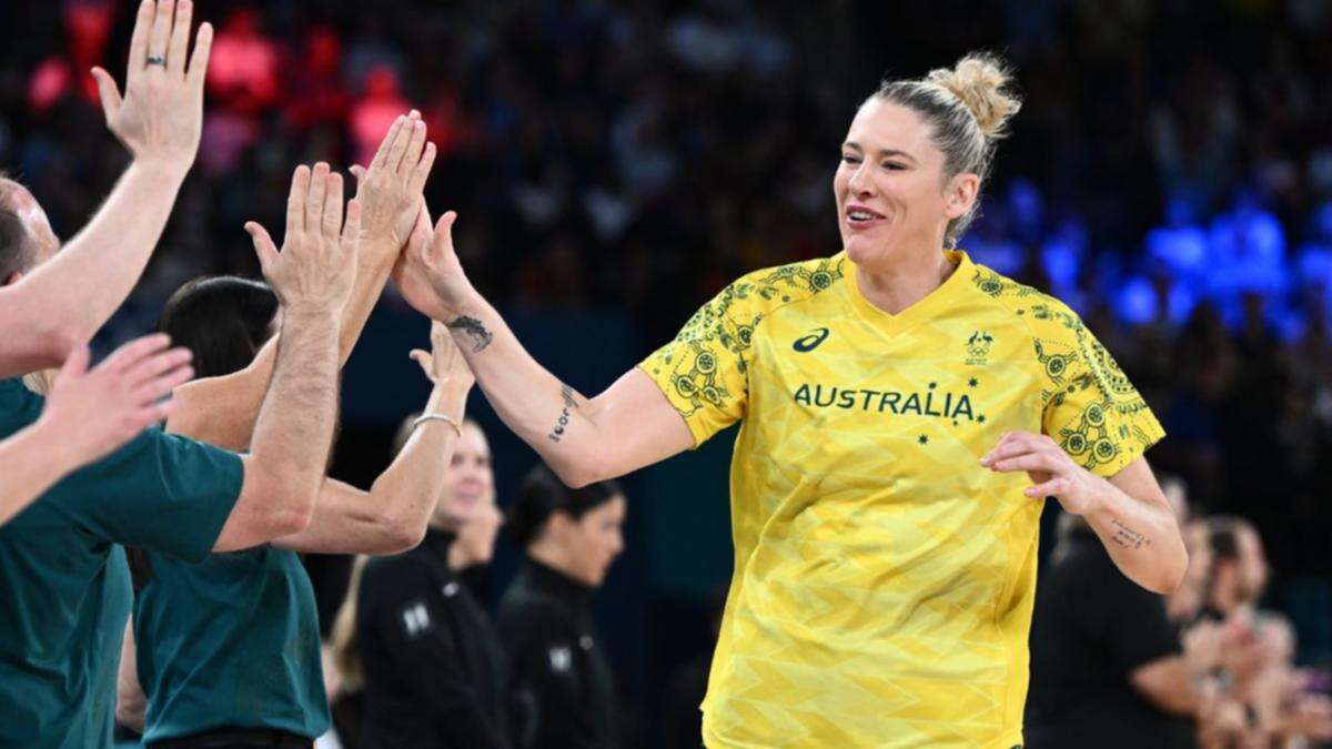 Australian basketball legend wins fifth Olympic medal