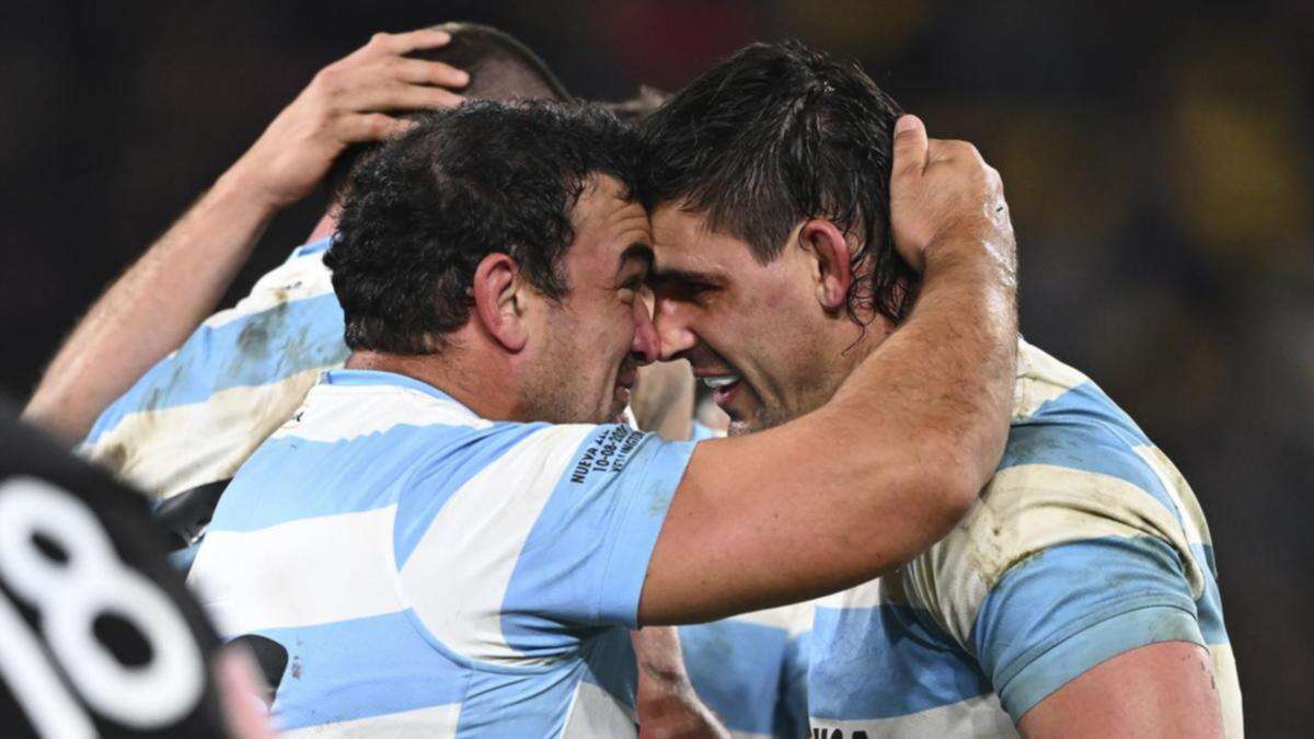 Argentina shock All Blacks in Rugby Championship