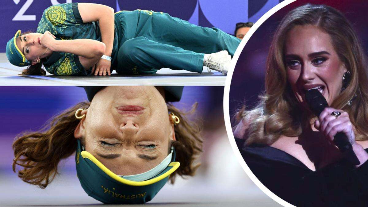 Adele stops show to talk about viral Aussie breakdancer