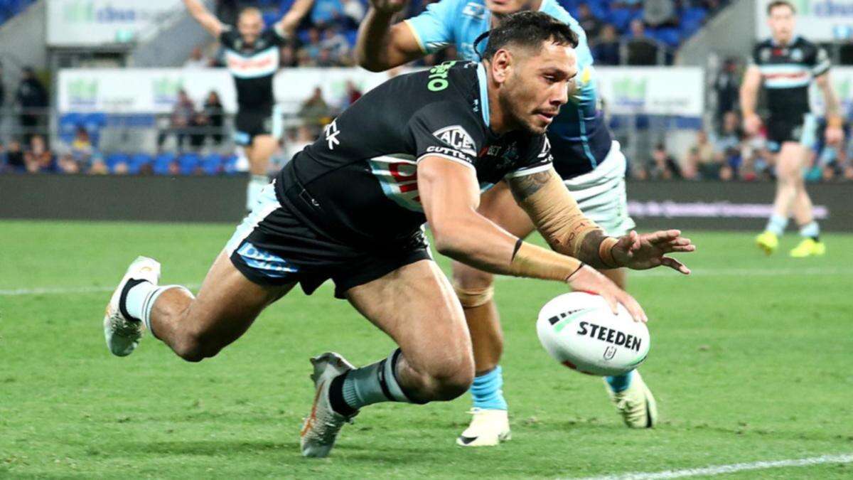 Sharks blitz Titans to make NRL top-four statement