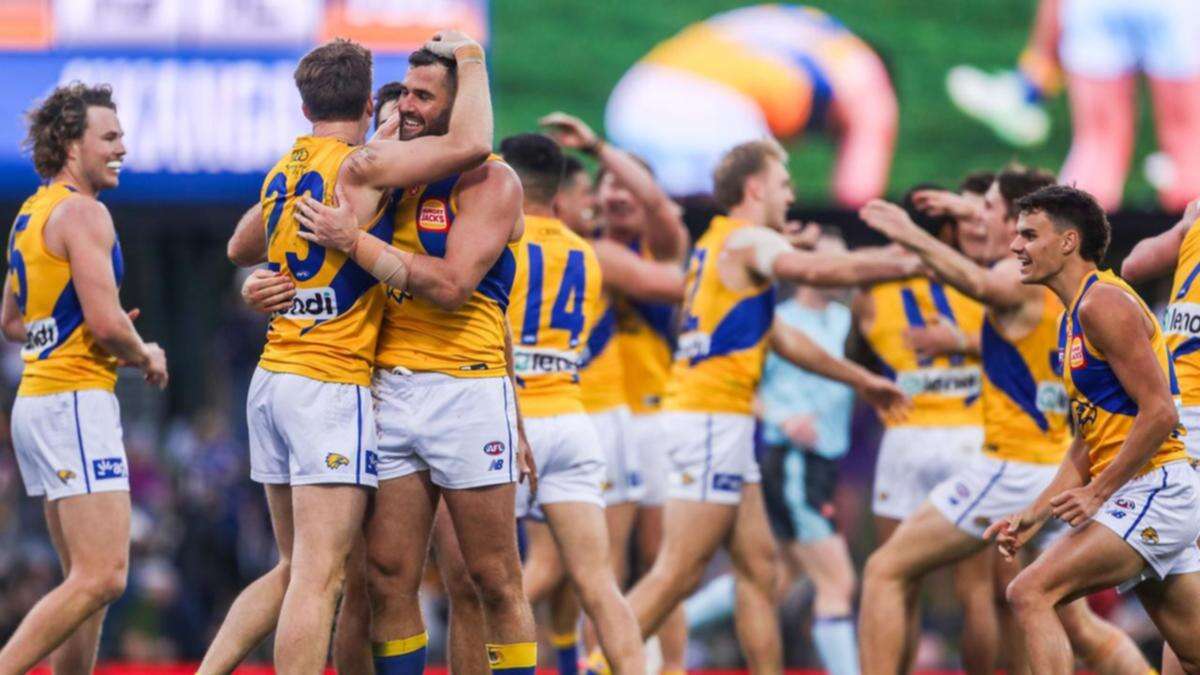 Allen boots match-winner as West Coast stun Kangaroos