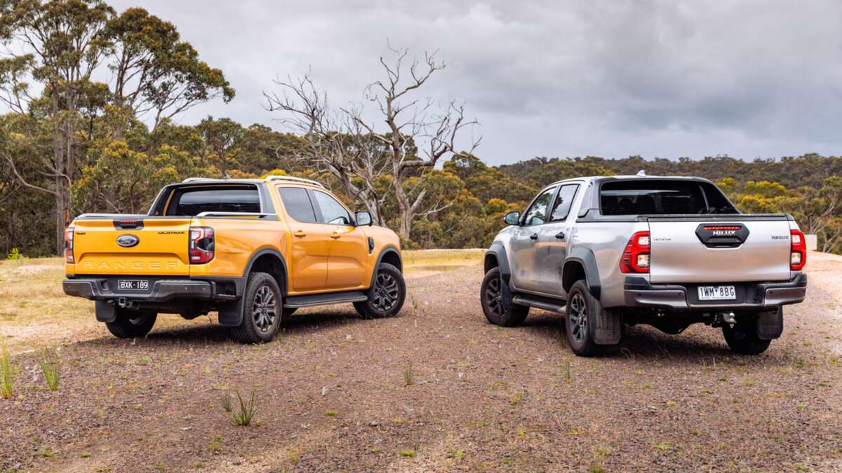 Ford Ranger Wildtrak Bi-Turbo v 2024 Toyota HiLux Rogue MHEV: Spec battle