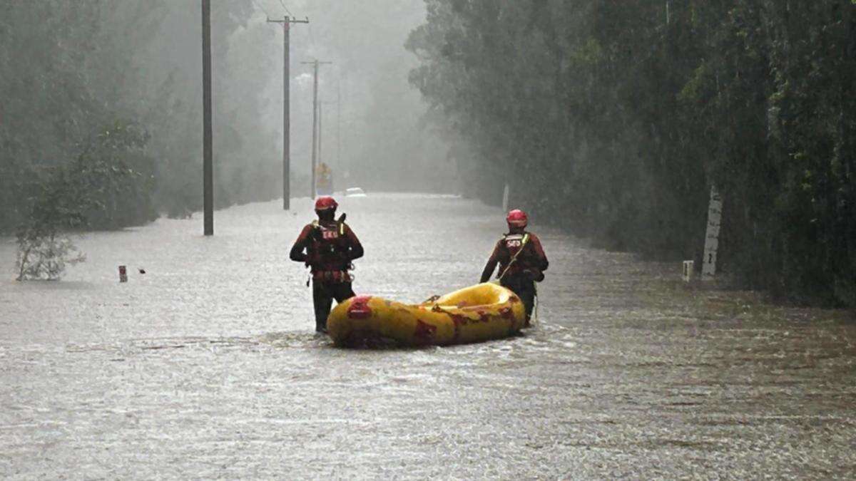 Flood risk to remain after drenching eases