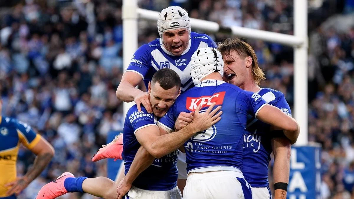 Wilson guides Dogs to last-gasp 22-18 win over Eels