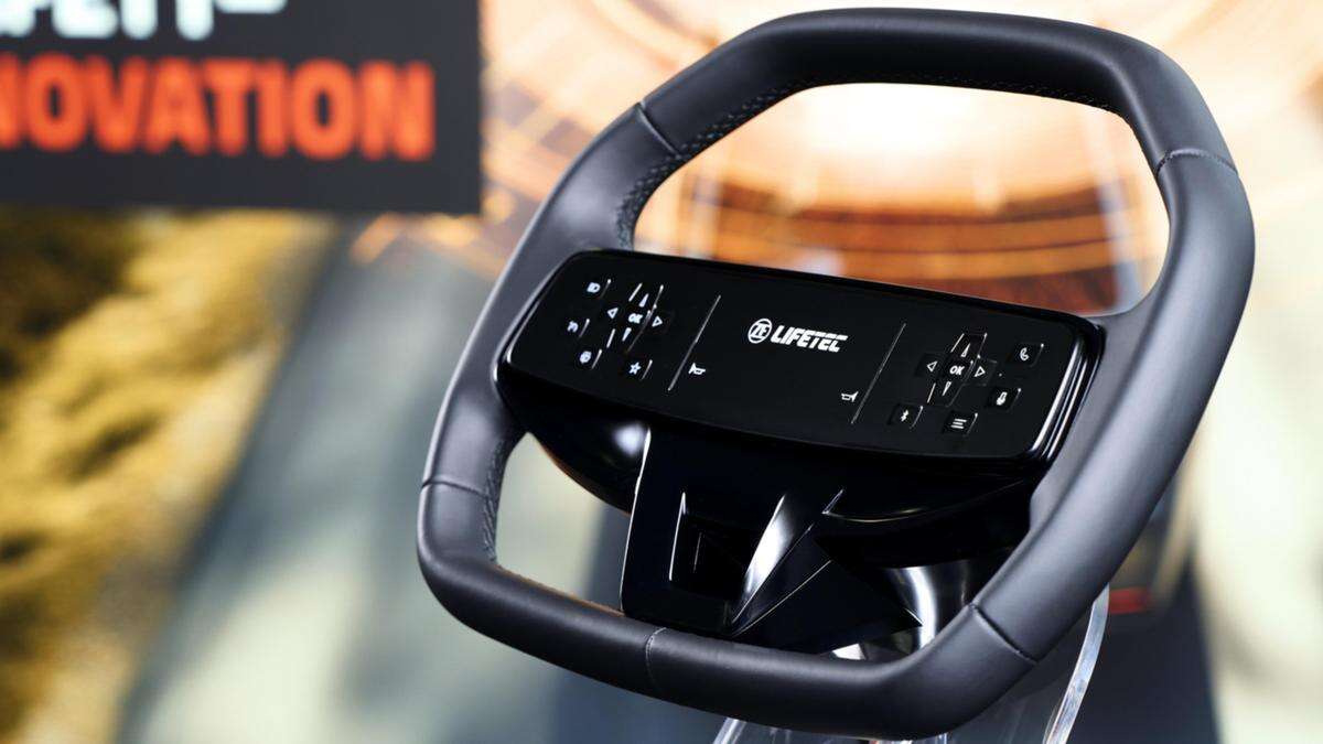 ZF reinvents the (steering) wheel so cars can have even more screens