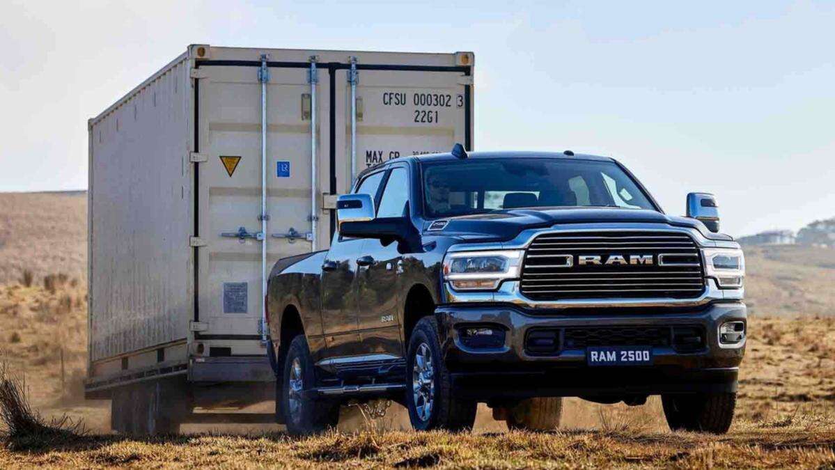 The large American pickups/utes with the biggest payload in Australia