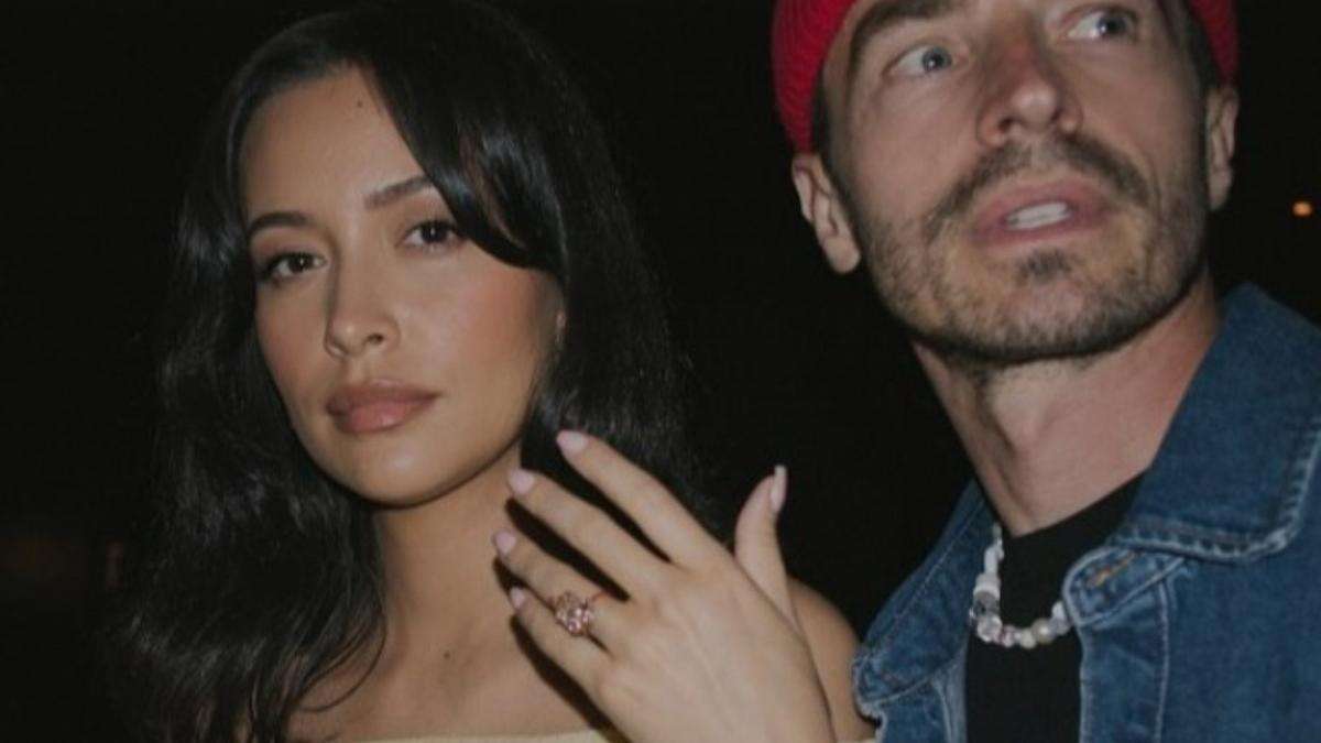 The Walking Dead's Christian Serratos and New Politics' David Boyd are engaged