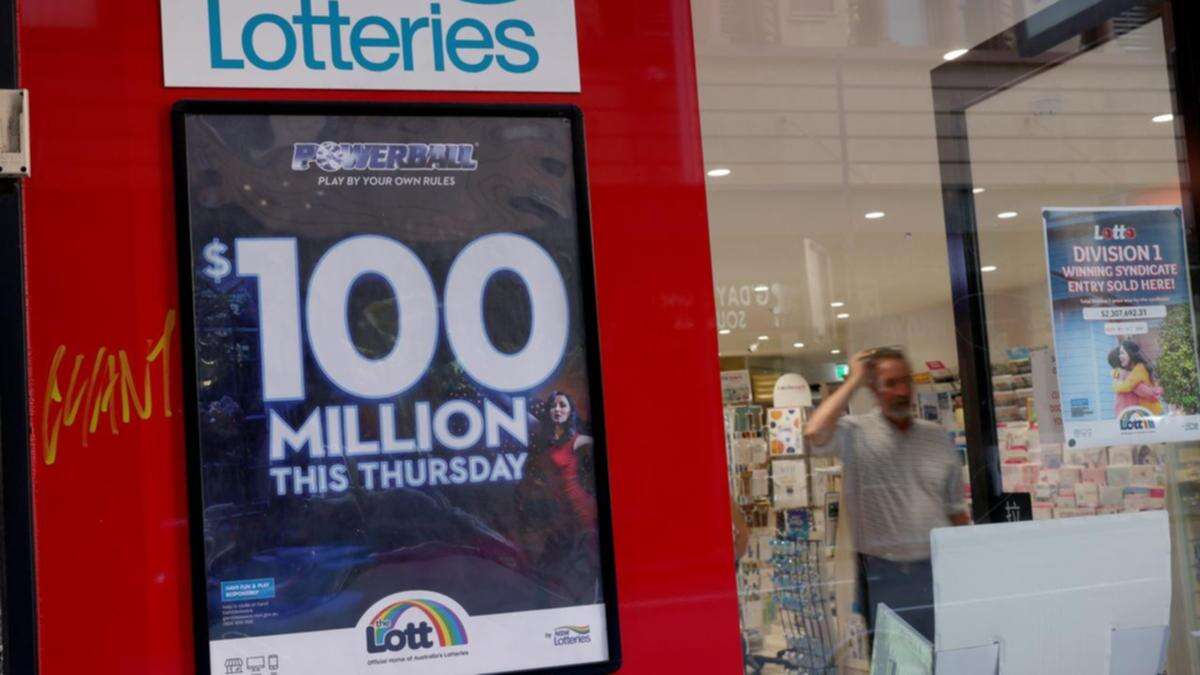 Aussies gamble on winning big in $100m Powerball draw