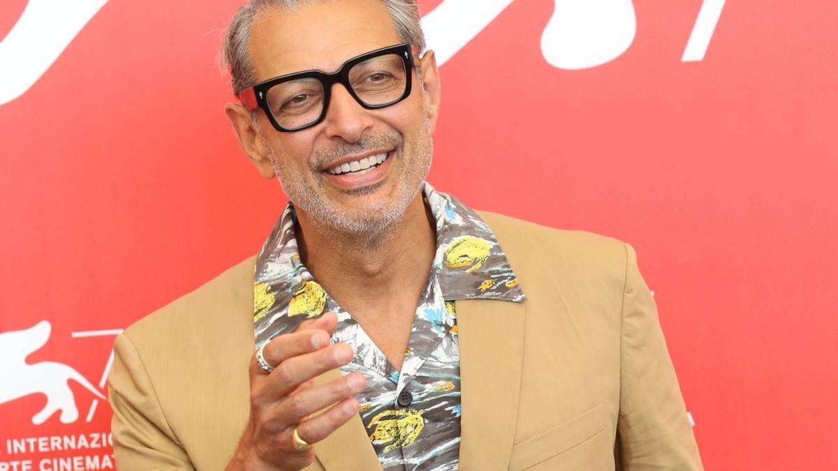 Don't take fame too seriously, says Jeff Goldblum