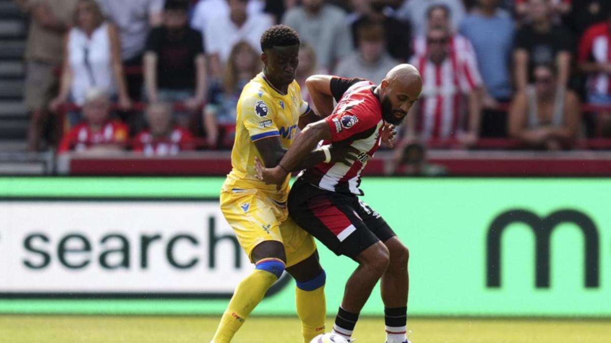 Wissa's late strike gives Brentford EPL win over Palace