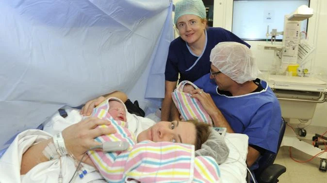 Twin miracles for Perth couple after seven IVF rounds