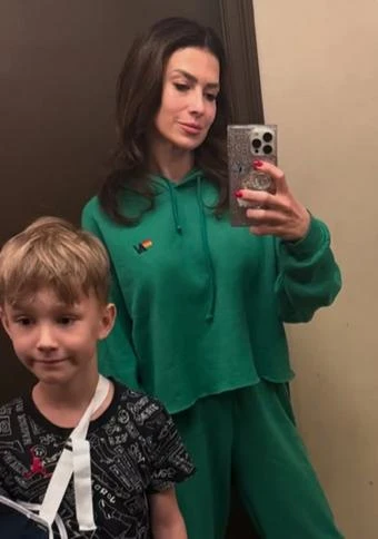 Hilaria Baldwin’s son recovering after he broke his collarbone