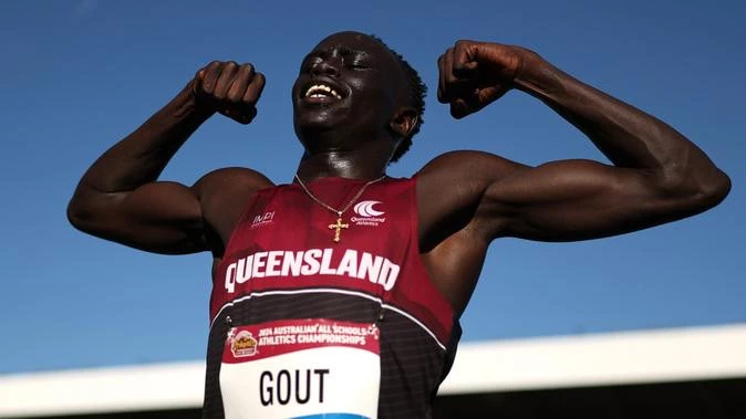 Gout Gout begins his push for 10-second barrier in Perth