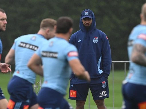 Star forward sits out as Blues train for first time