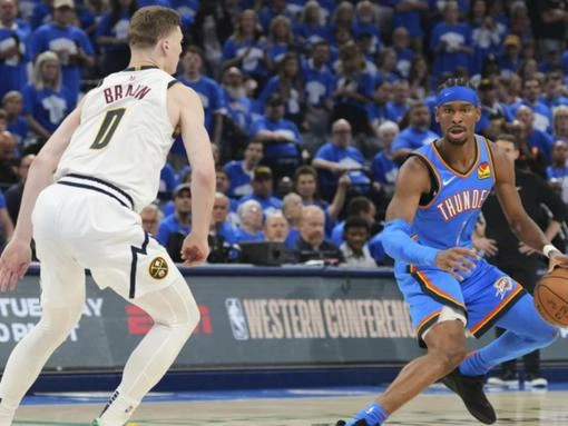 Thunder roll into NBA West finals with Game 7 rout