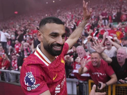 Liverpool champ Salah, Gunners' Russo grab top gongs