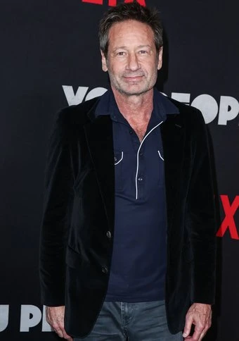 David Duchovny gets married