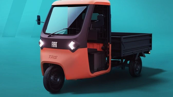 Fiat Tris: Tiny three-wheel electric ute launched in Africa and Middle East