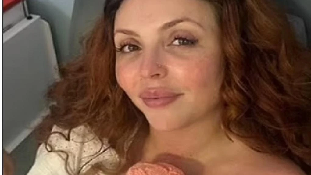 Pop star Jesy Nelson welcomes baby girls