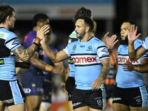 Gutsy Sharks shock Melbourne to enter top four