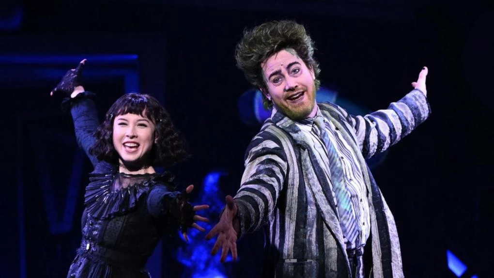 Eddie is Perfect as ghost with the most in Beetlejuice