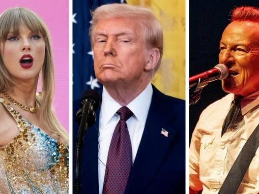 ‘MOUTH SHUT’: Trump’s wild outburst at Swift, Springsteen