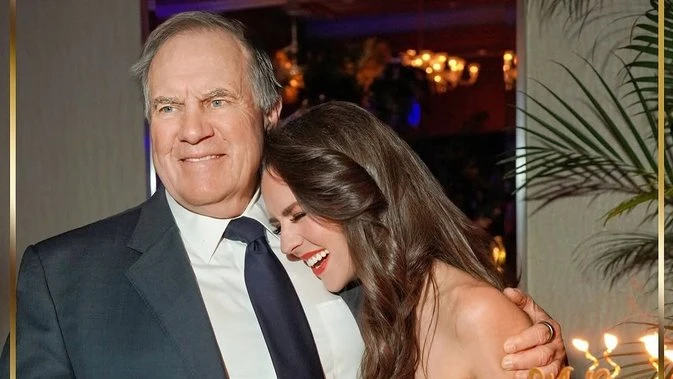 New gf of sporting legend pokes fun at age gap relationship