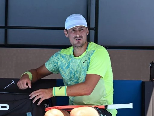 Weak end at Bernie's match as Tomic hopes sink in Paris