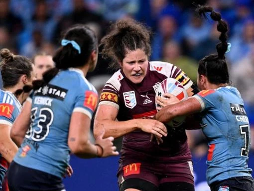 Origin ace Cherrington has a laugh at QLD's expense