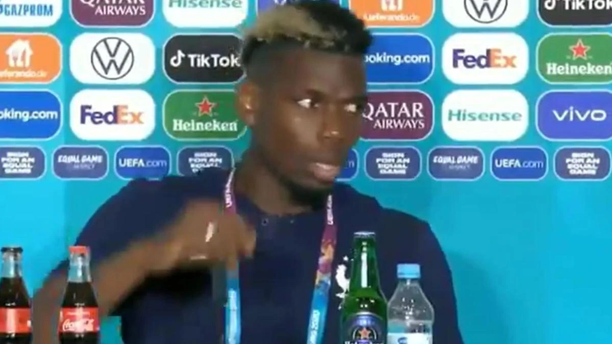 Pogba ‘does a Ronaldo’ in ANOTHER presser snub