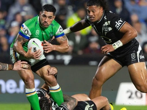 Raiders climb to second spot after stunning Warriors