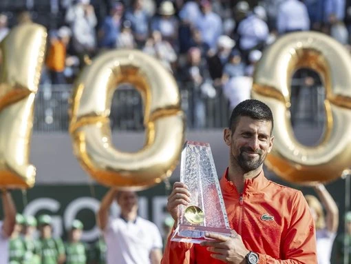 A hundred not out for master tennis centurion Djokovic