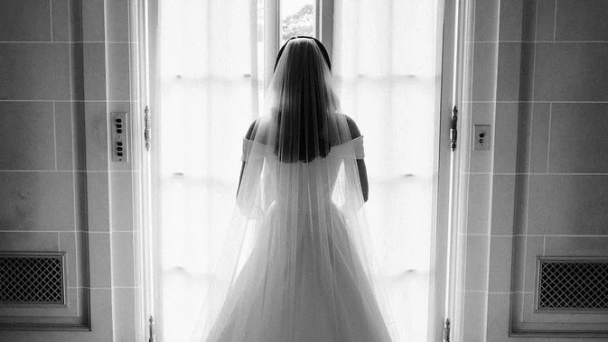 Former Disney star debuts four dresses on wedding day