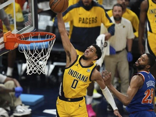 Pacers sink the Knicks to reach NBA Finals