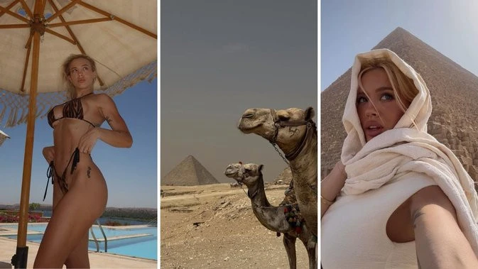 Influencer slammed for ‘cruel’ activity while in Egypt