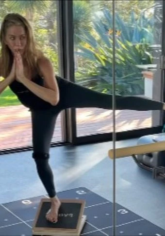 Jennifer Aniston is 'always hard working' when it comes to her fitness routine